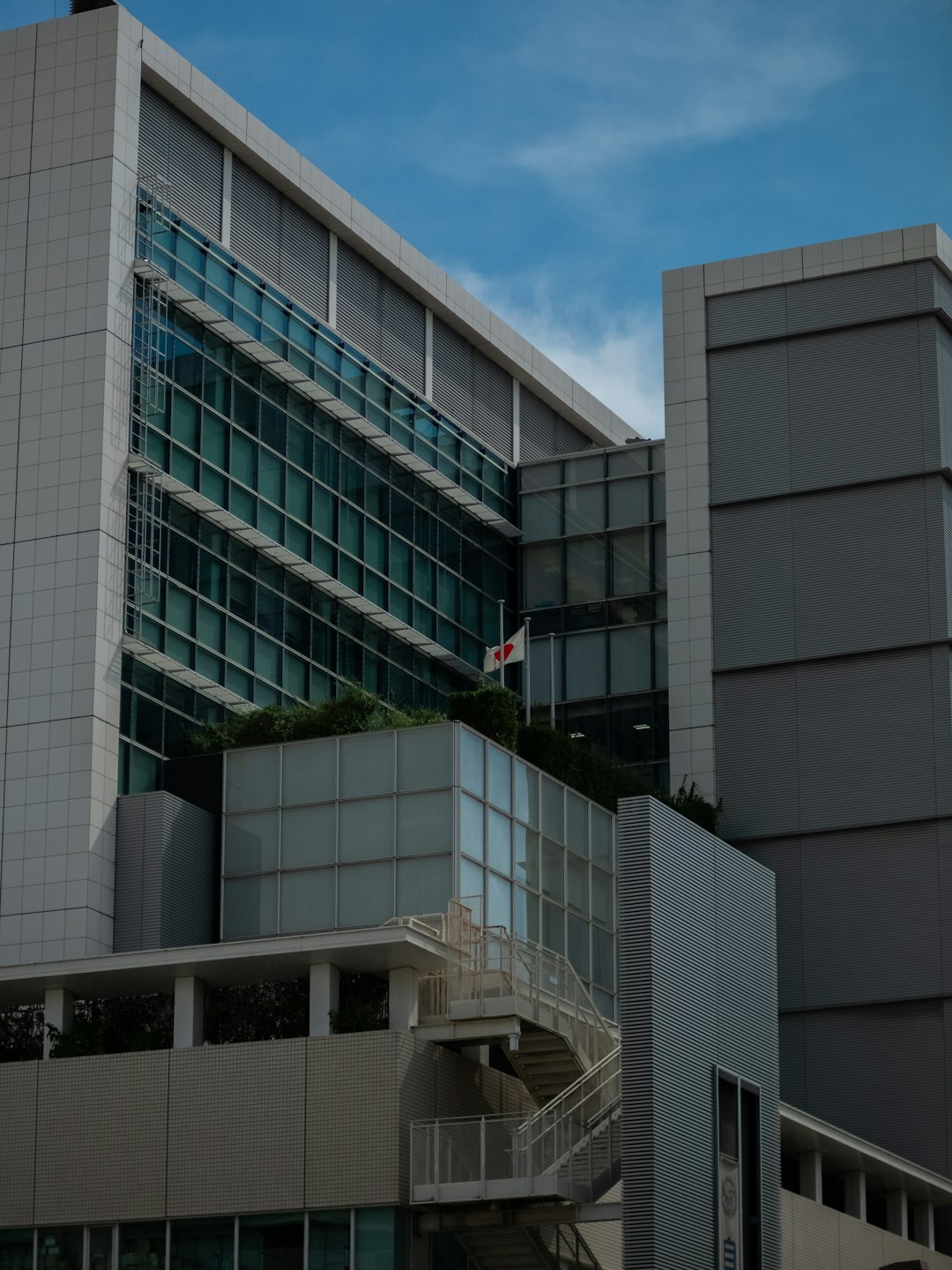 Nishinari Ward Office at noon.